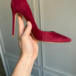 Туфли • Gianvito Rossi • Бордовый