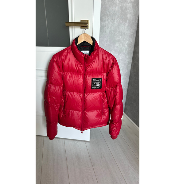 Пуховик • Armani Exchange • Красный