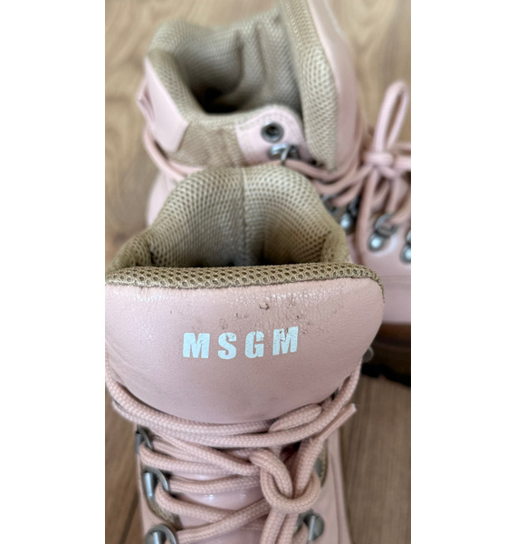 Ботинки • MSGM • Розовый