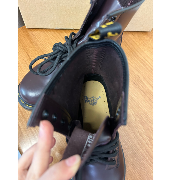 Сапоги • Dr. Martens • Бордовый