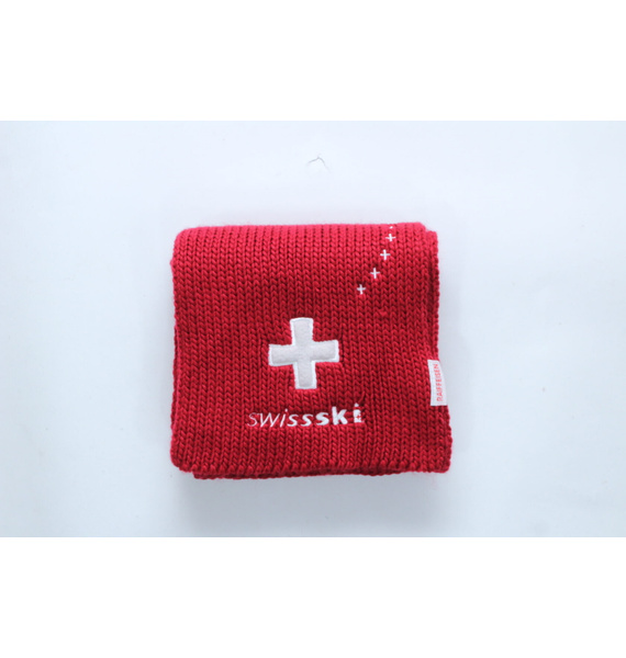 Шарф • Swiss Ski • Красный