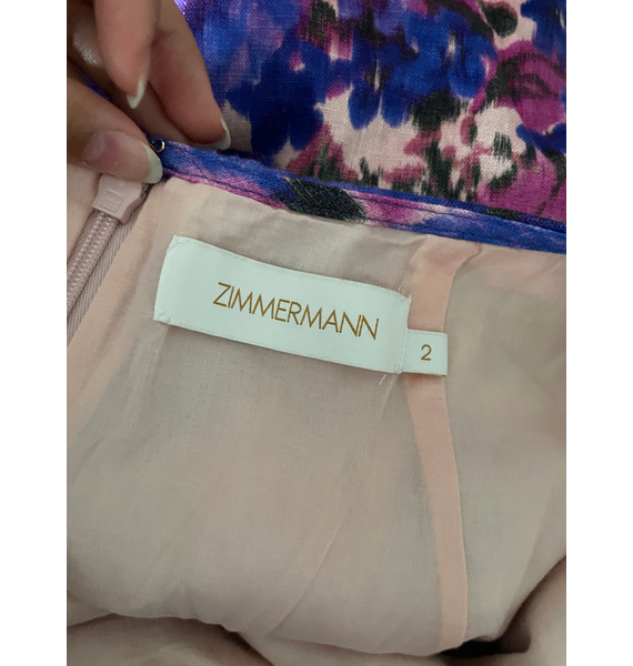 Платье • ZIMMERMANN • Фиолетовый