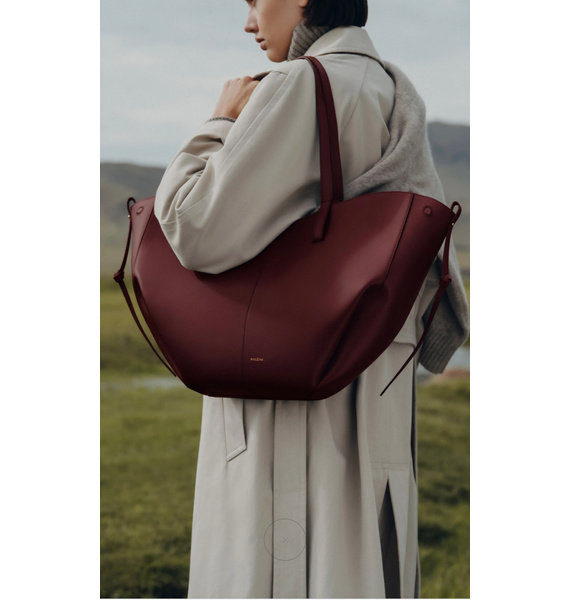 Сумка • Polene • Бордовый
