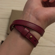 Браслет • Bvlgari • Бордовый