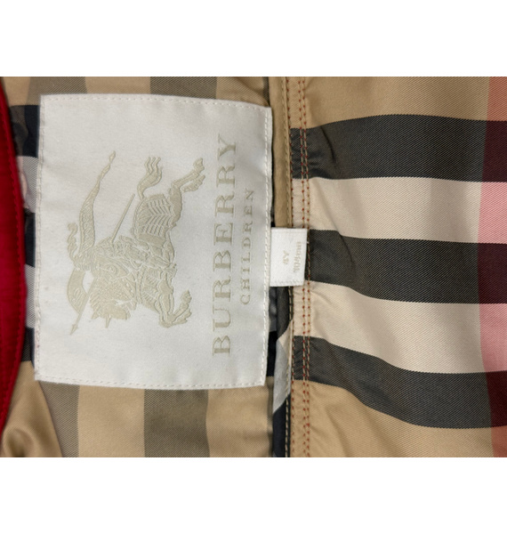 Куртка • Burberry Kids • Красный