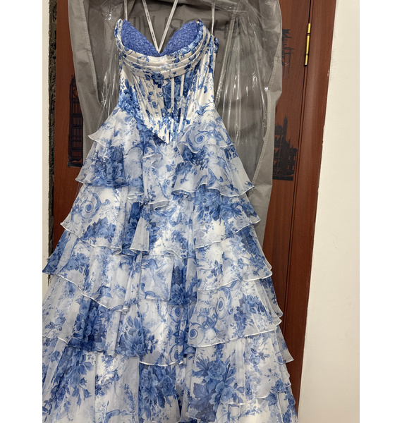 Платье • SHERRI HILL • Голубой