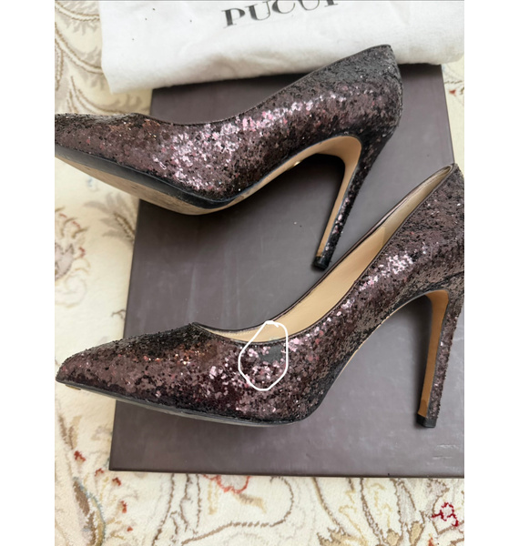 Туфли • Emilio Pucci • Бордовый