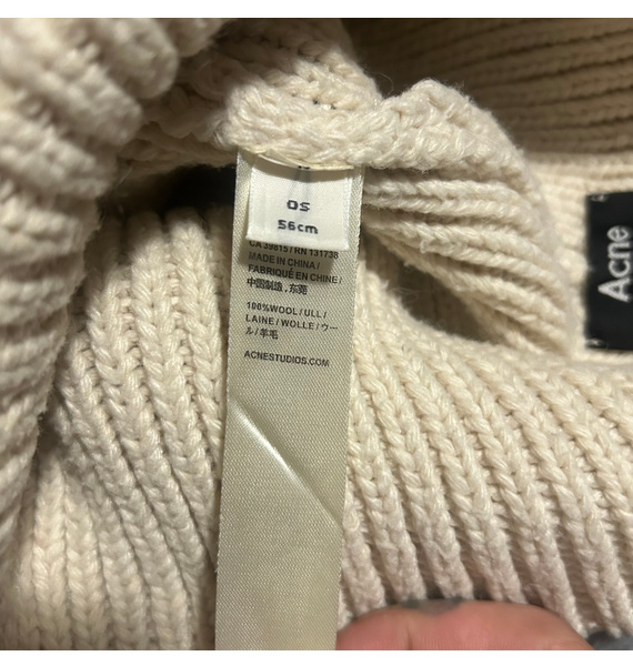 Шапка • Acne Studios • Бежевый