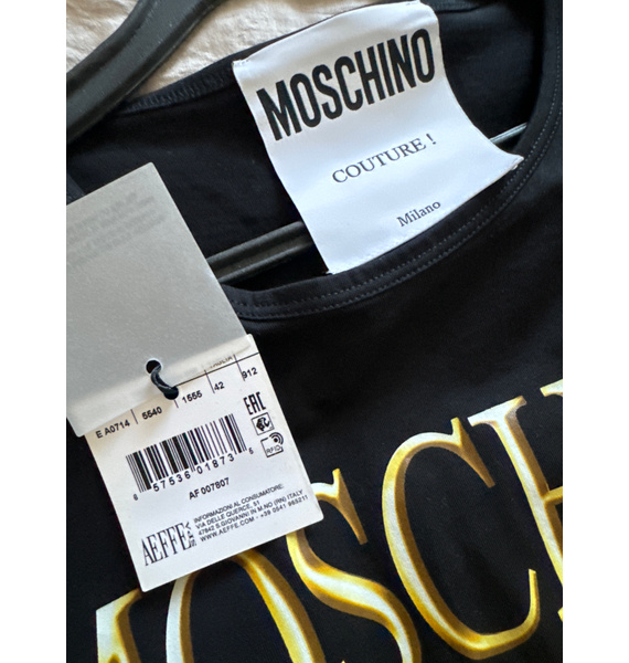 Футболка • Moschino • Черный