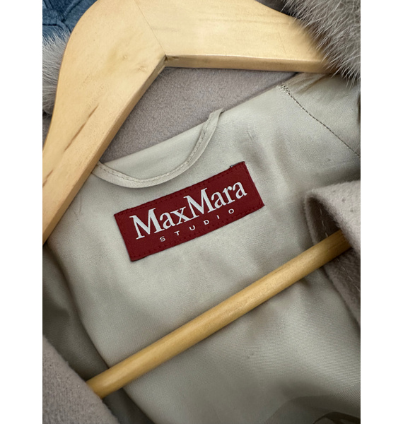 Пальто • Max Mara • Бежевый