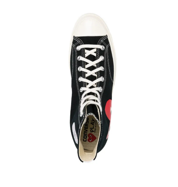 Кеды • Comme Des Garçons Play x Converse • Черный