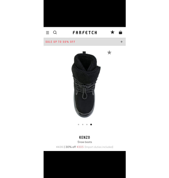 Ботинки • Kenzo • Голубой