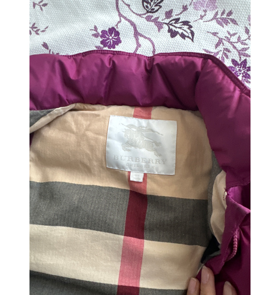 Жилетка • Burberry • Бордовый