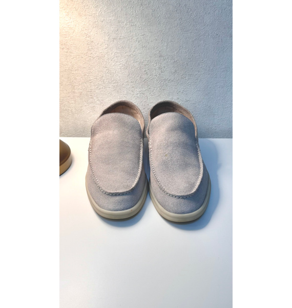 Лоферы • Loro Piana • Серый