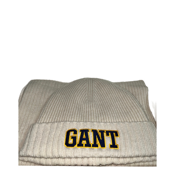 Шапка и шарф • Gant • Бежевый