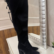 Ботфорты • Stuart Weitzman • Черный