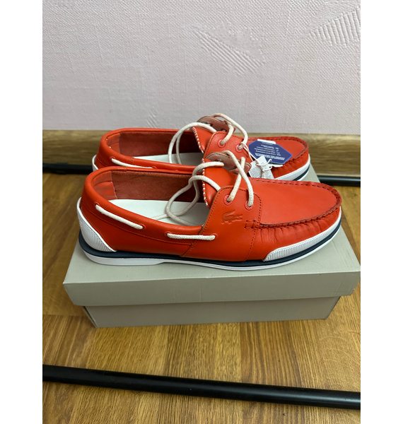 Лоферы • Lacoste • Красный