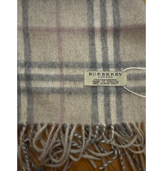 Шарф • Burberry • Бежевый