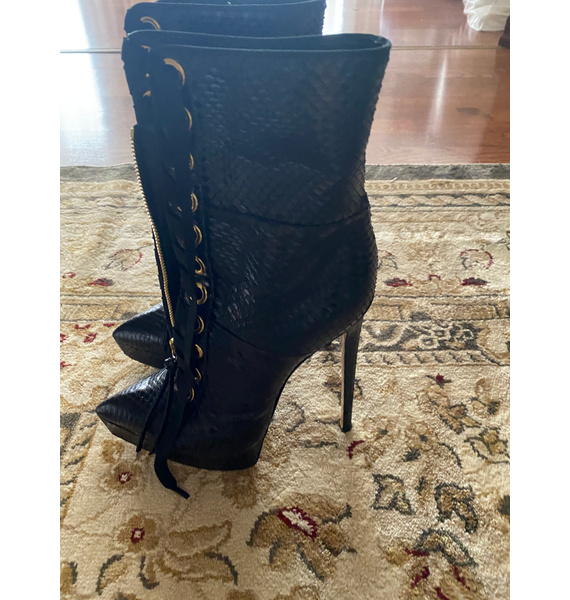 Ботильоны • Casadei • Черный