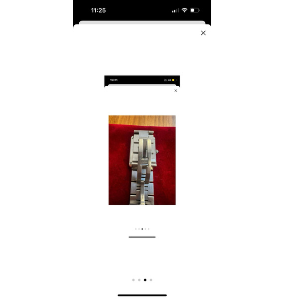 Часы • Cartier • Серебряный