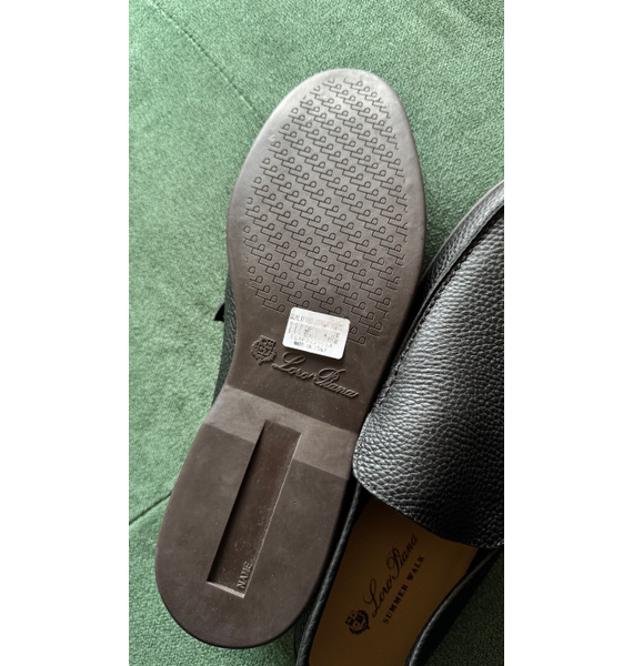 Мокасины • Loro Piana • Черный