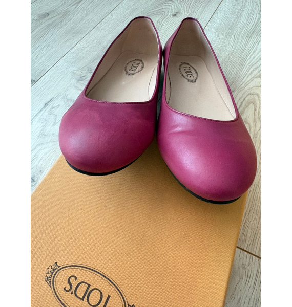 Балетки • Tod's • Розовый