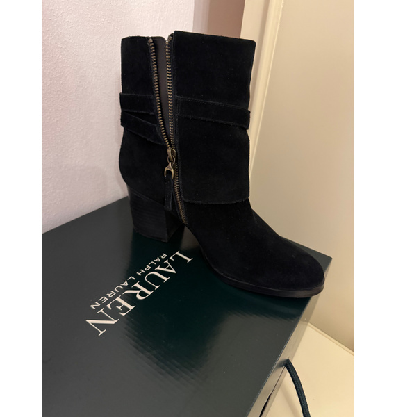Ботильоны • Lauren Ralph Lauren • Черный