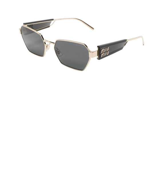 Очки • Miu Miu Eyewear • Золотой