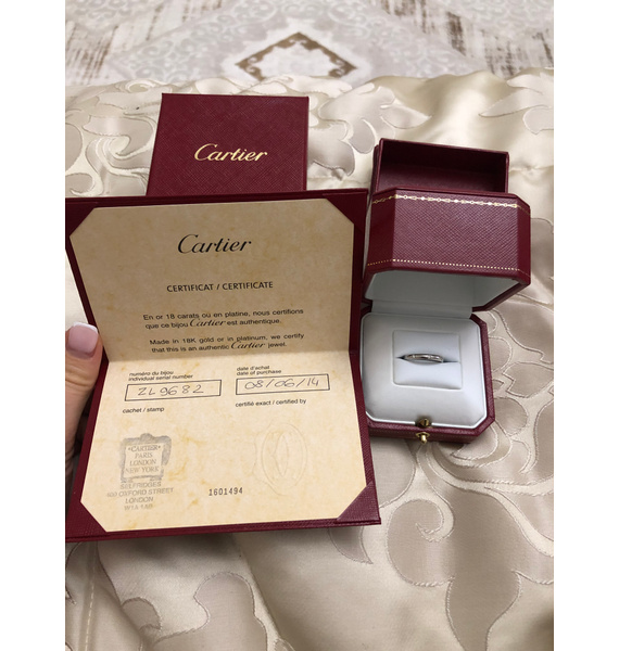 Кольцо • Cartier • Серебряный