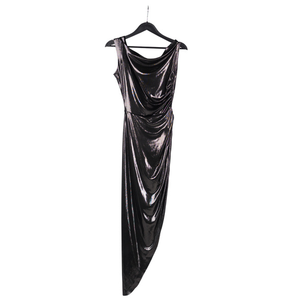 Платье • Norma Kamali • Тёмно-серый