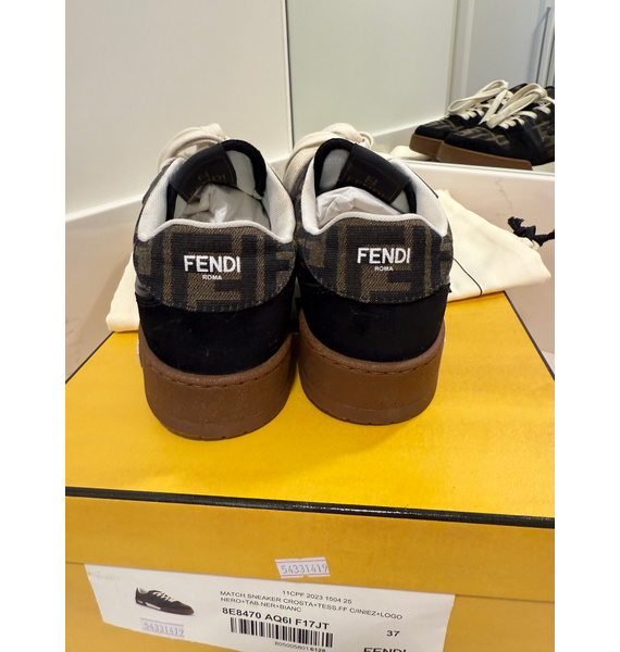 Кеды • Fendi • Коричневый
