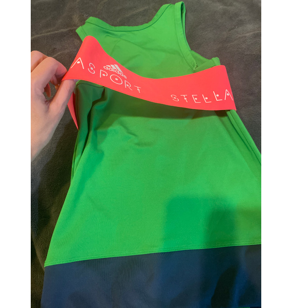 Майка • adidas by Stella McCartney • Зеленый