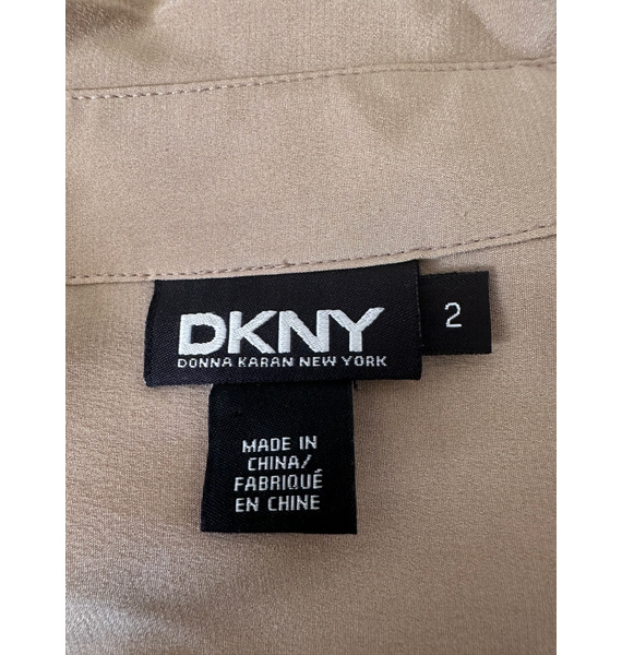 Платье • DKNY • Бежевый