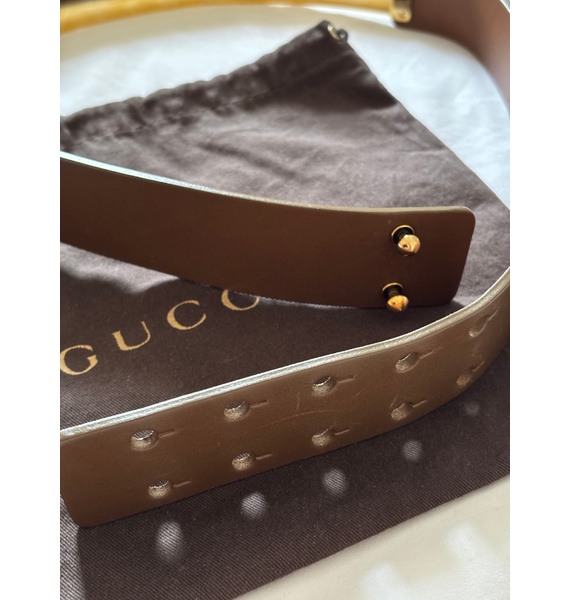 Ремень • Gucci • Коричневый