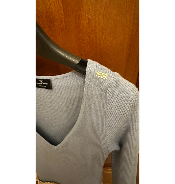 Джемпер • Elisabetta Franchi • Голубой