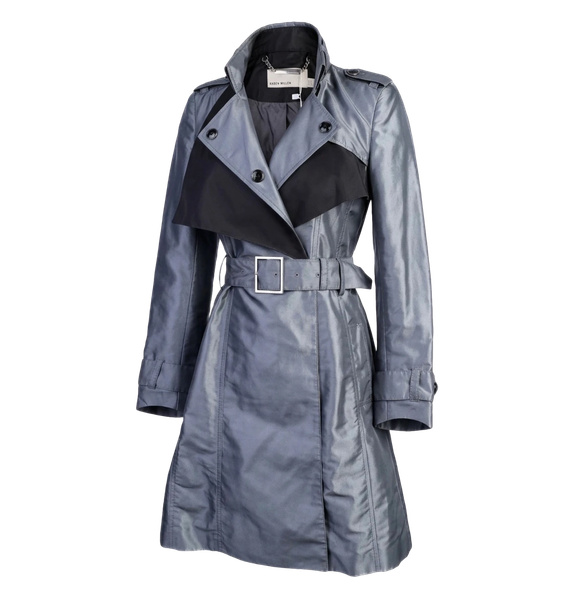 Тренч • Karen Millen • Голубой