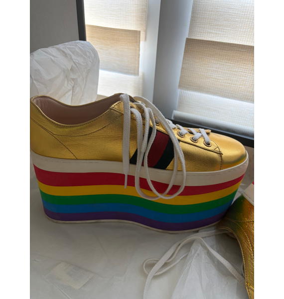 Кроссовки • Gucci • Золотой