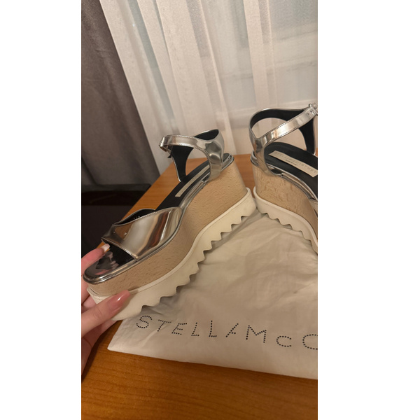 Сандалии • Stella McCartney • Серебряный
