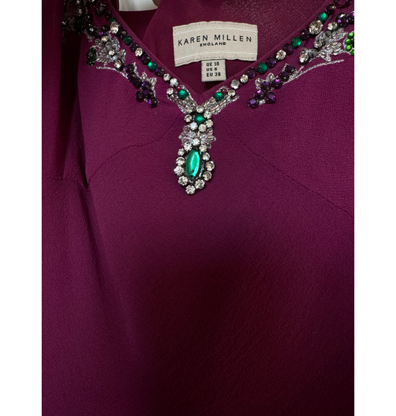 Топ • Karen Millen • Фиолетовый