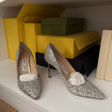 Туфли • Jimmy Choo • Серебряный