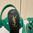 Туфли • Saint Laurent • Зеленый