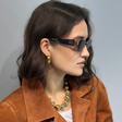Очки • Miu Miu Eyewear • Золотой