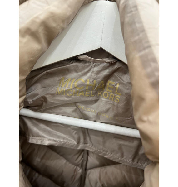 Пуховик • Michael Kors • Бежевый