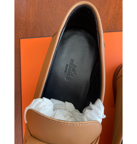 Лоферы • Hermès • Коричневый