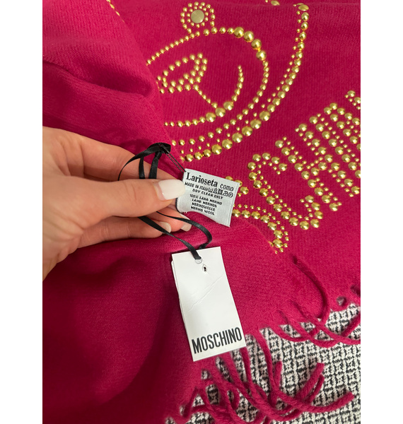 Шарф • Love Moschino • Бордовый