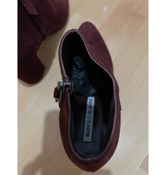 Ботильоны • Manolo Blahnik • Черный