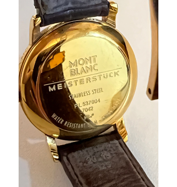 Часы • Montblanc • Золотой