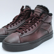 Кроссовки • Santoni • Бордовый