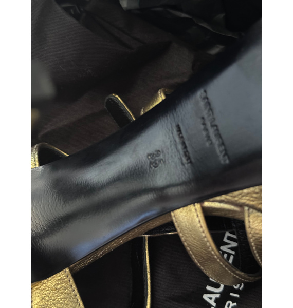 Туфли • Saint Laurent • Золотой