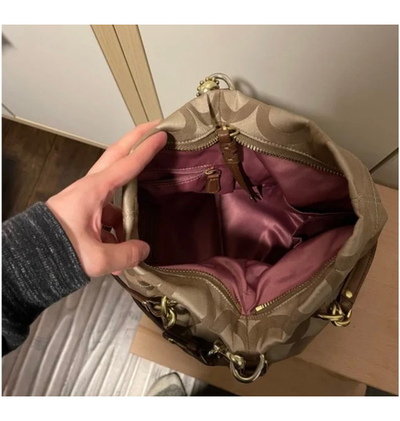 Сумка • Coach • Бежевый